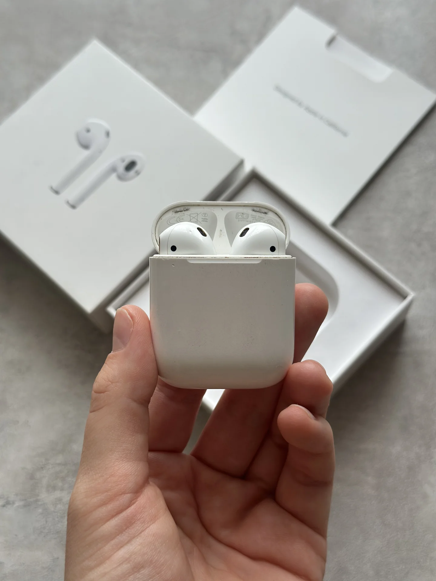 Беспроводные наушники Airpods - изображение 1