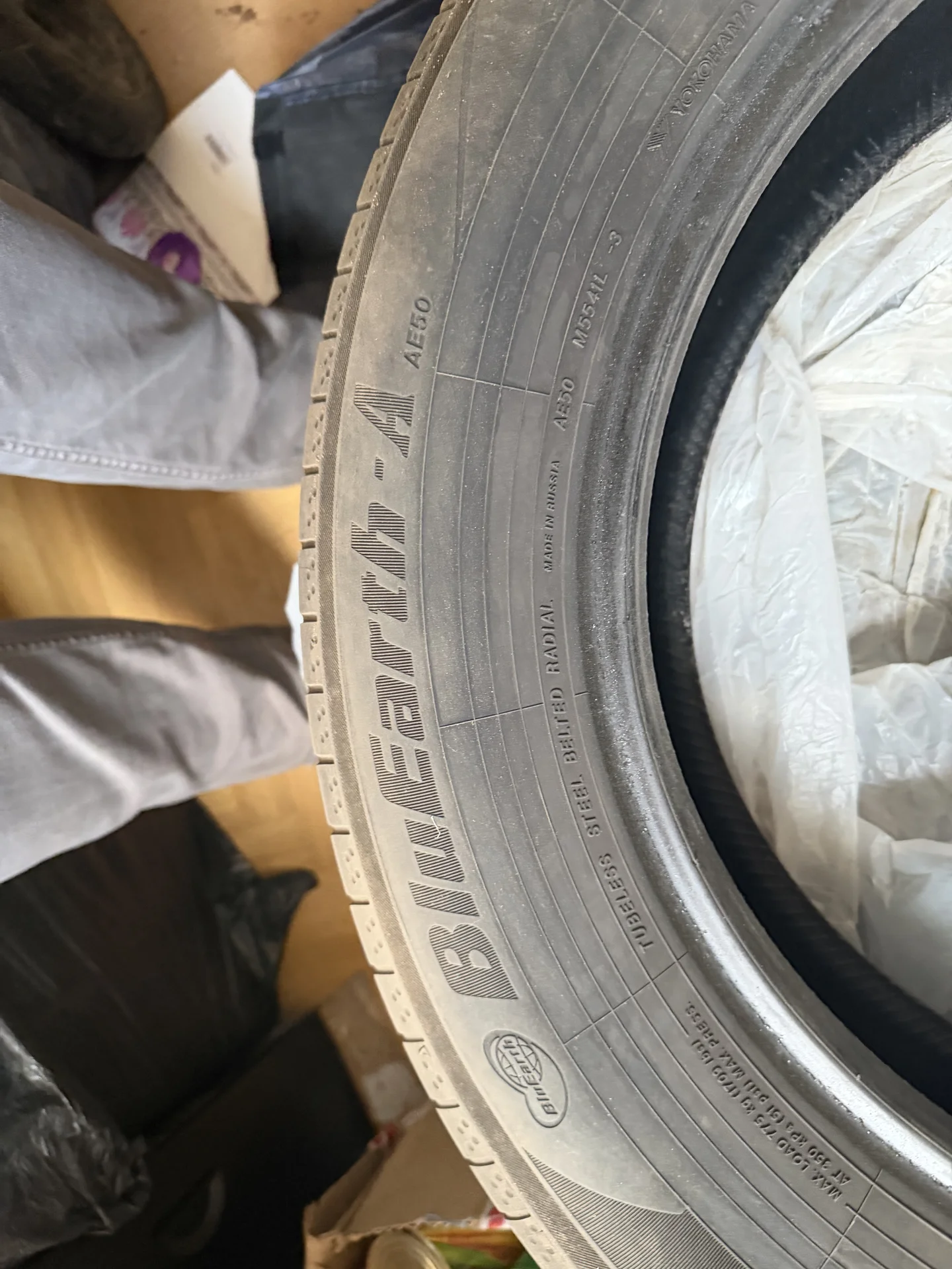 yokohama bluearth ae50 215/65r17 - миниатюра 4
