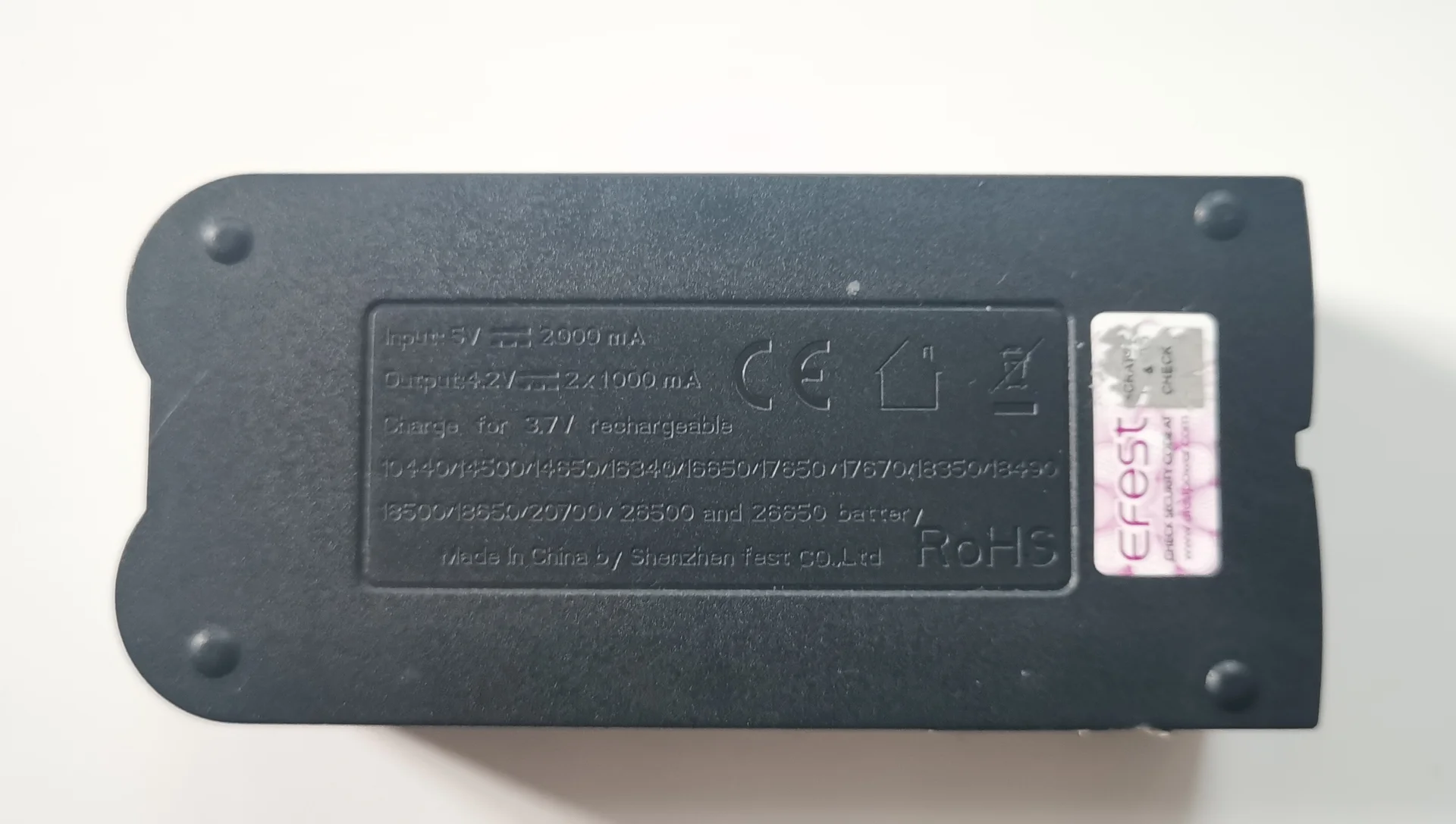 Зарядная станция Efest Slim K2 Charger - миниатюра 3