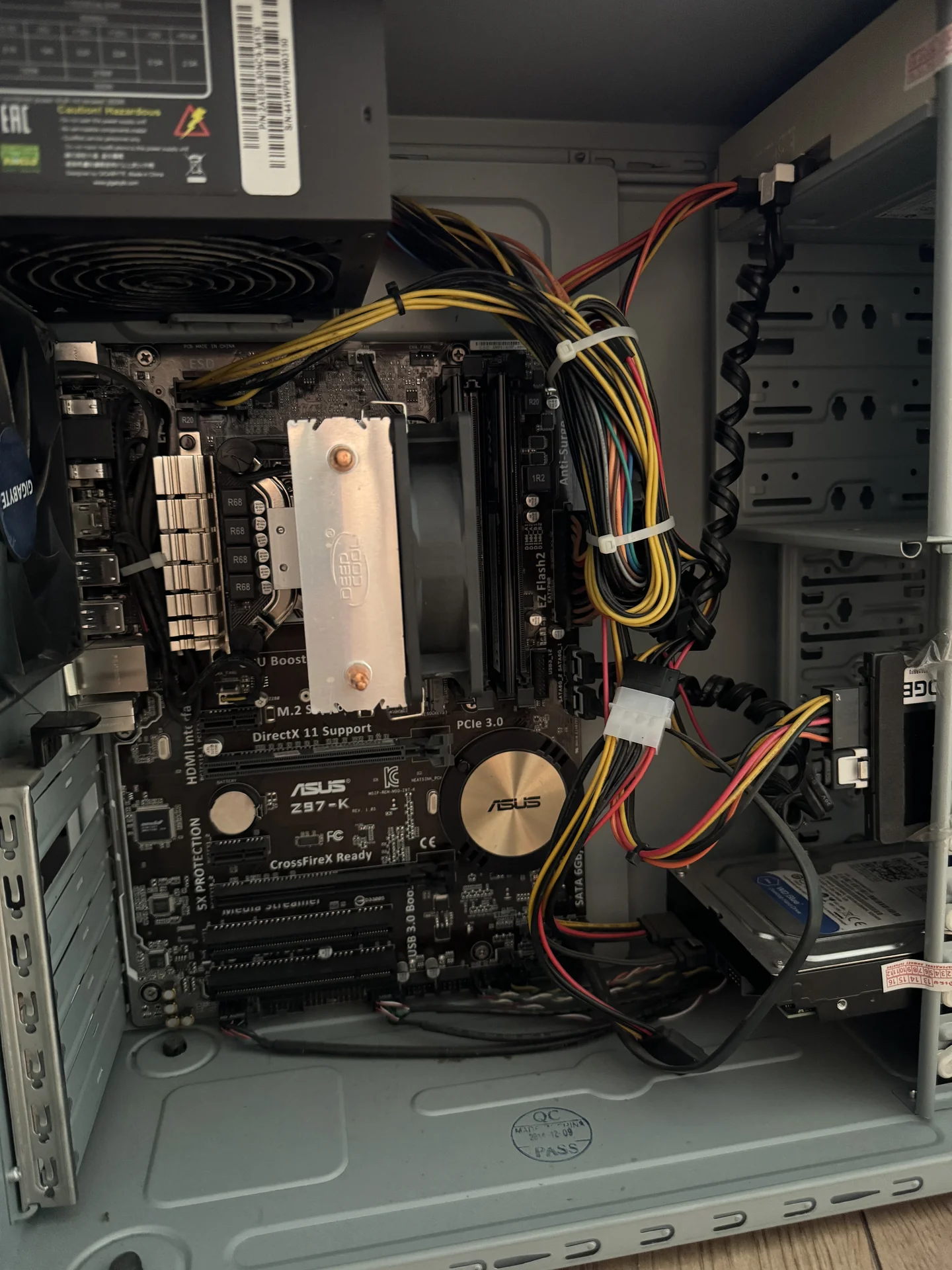 Компьютер для офиса i5 4690-k/16gb/256+1000gb/500w - миниатюра 2