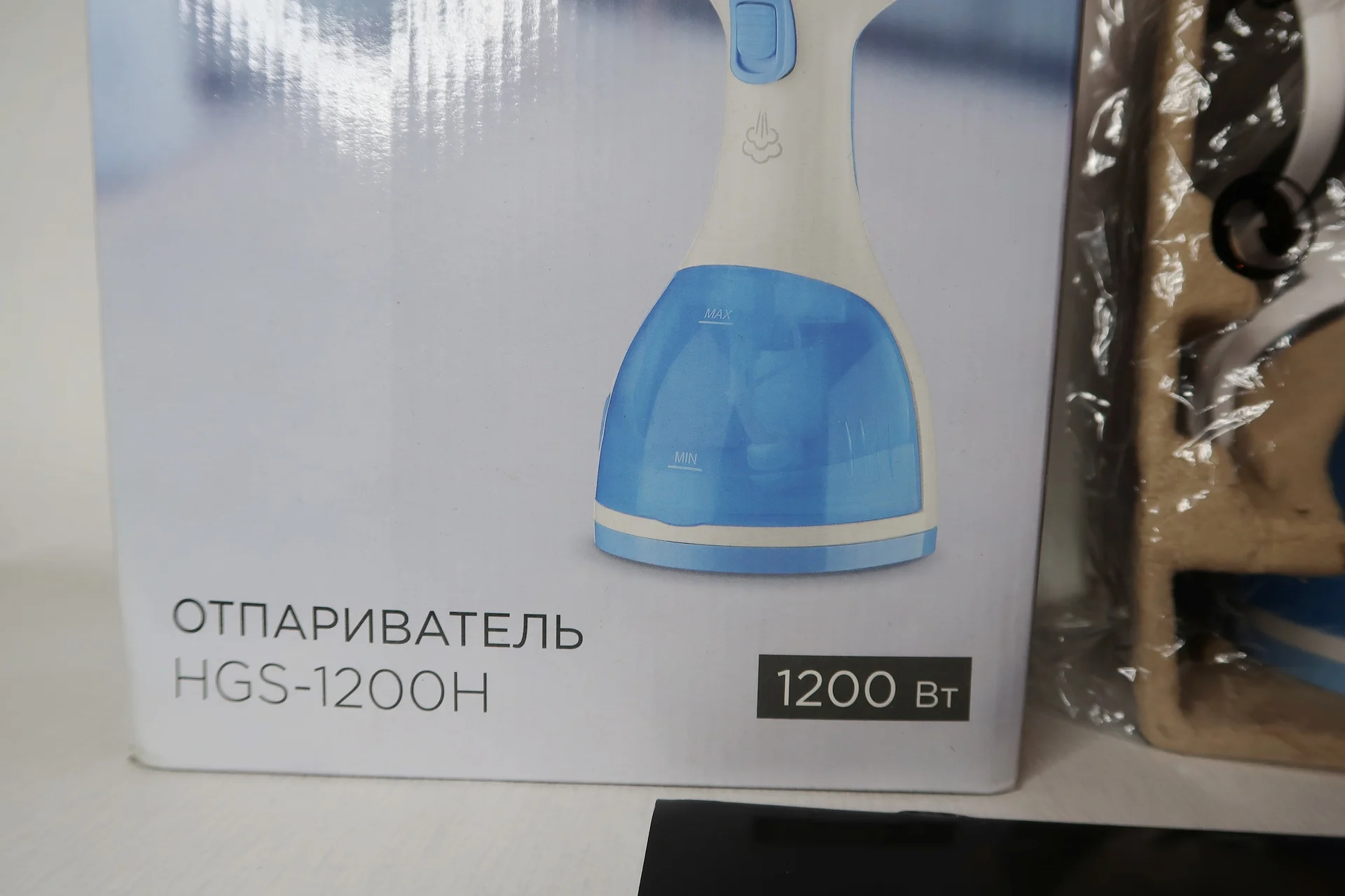 Ручной отпариватель dexp HGS-1200H белый - миниатюра 12