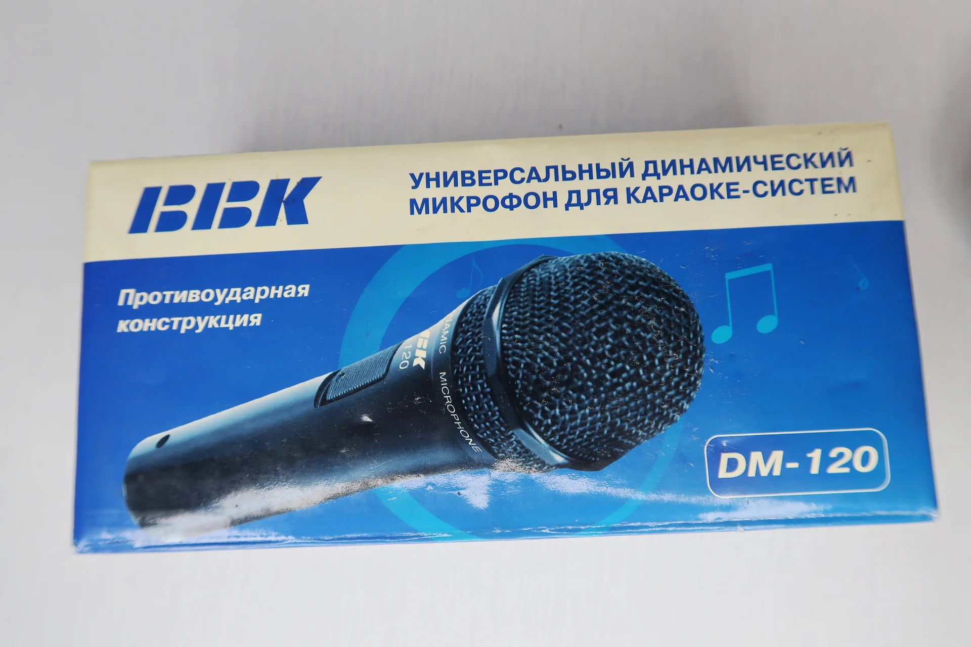 Универсальный динамический микрофон BBK DM-120 - миниатюра 7