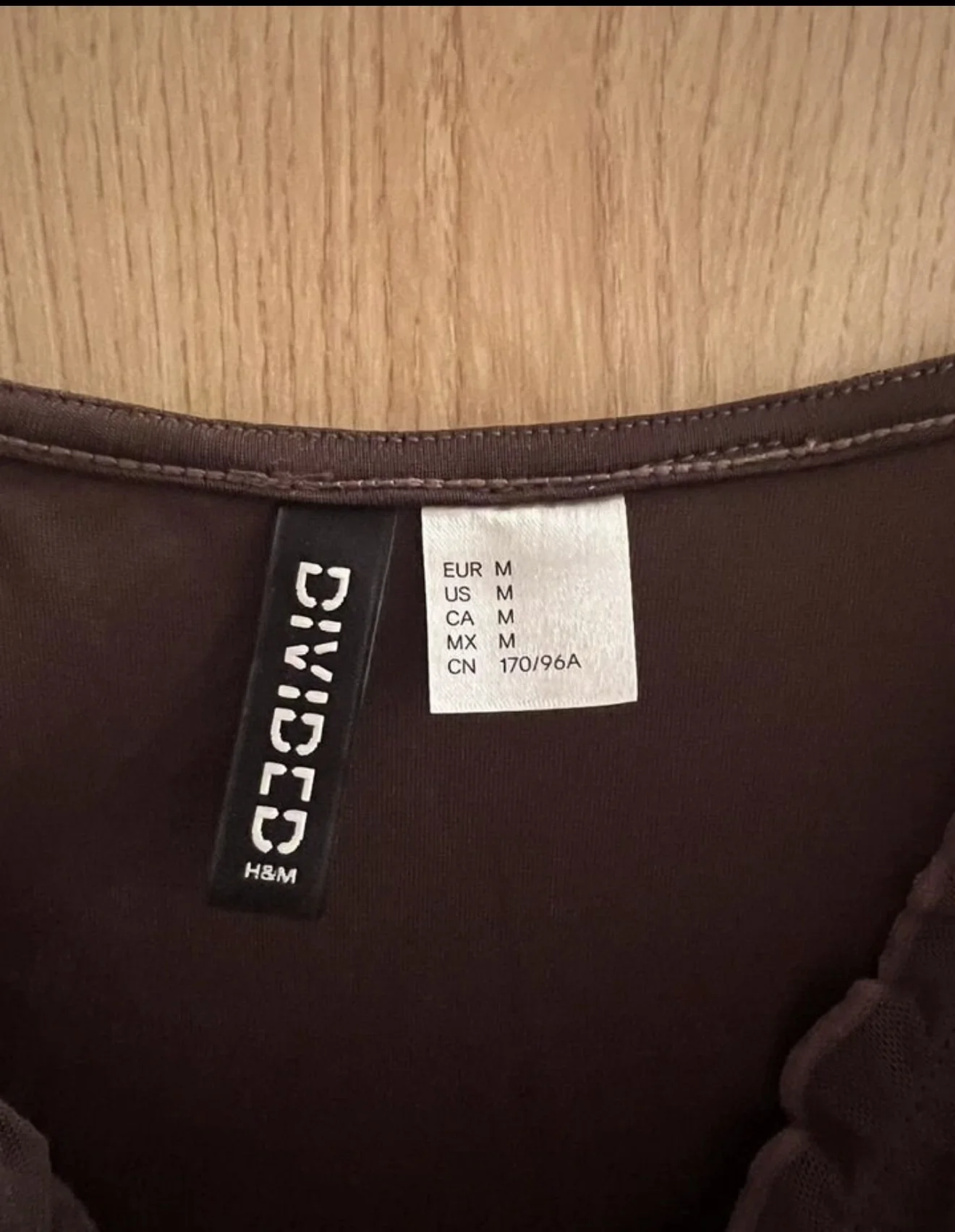 платье коричневое H&M M - миниатюра 2