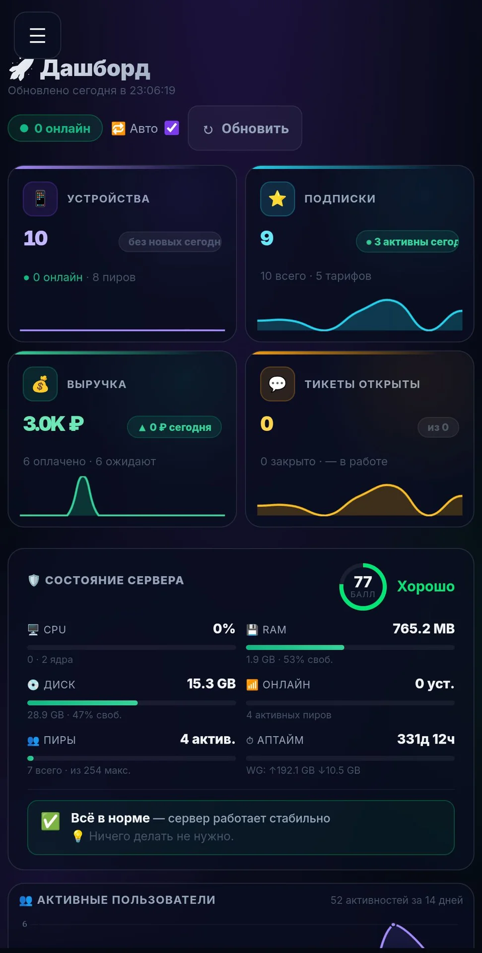 Продажа VPN-сервиса: Android-приложение + Сервер - миниатюра 2