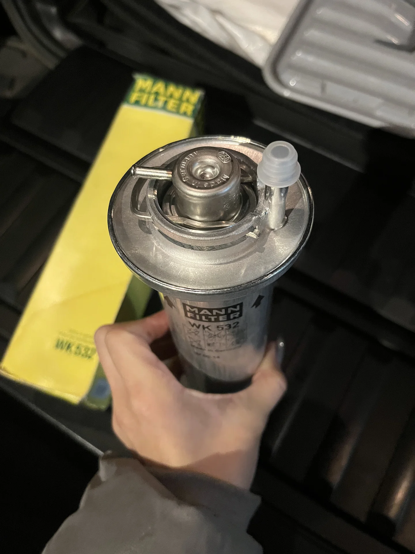Топливный фильтр mann filter wk532 - миниатюра 2