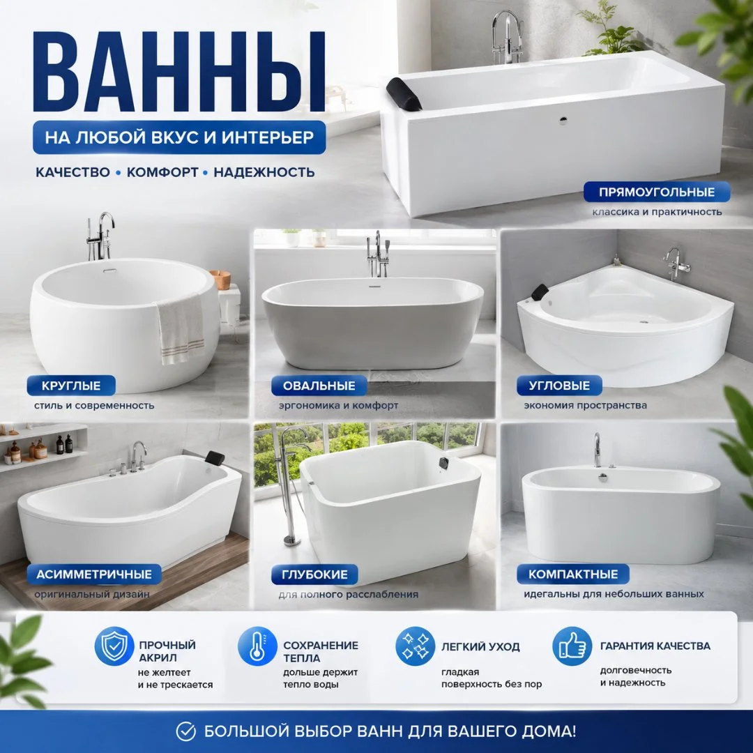Ванна Любой размер - миниатюра 3