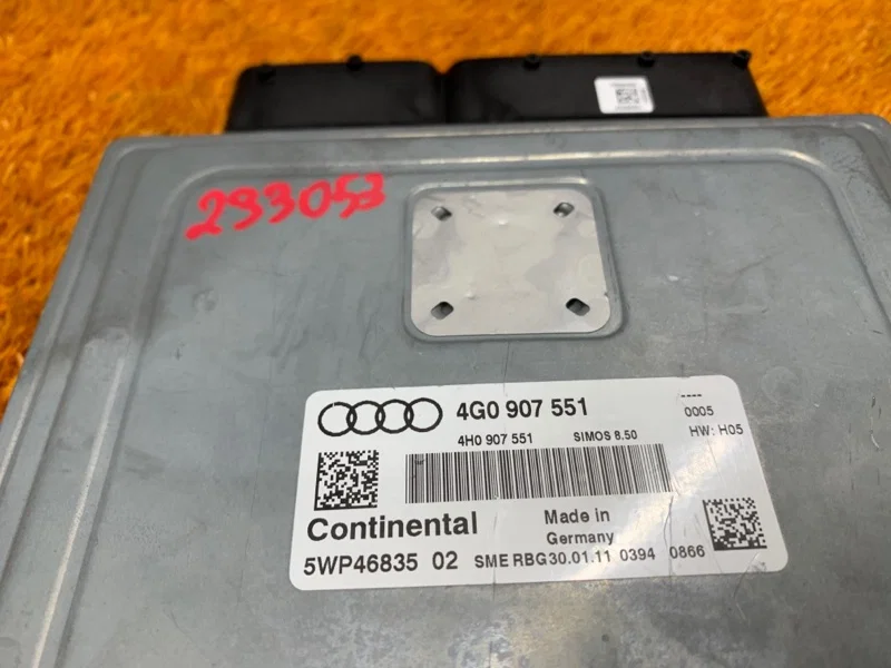 Блок управления двс Audi A7 4G CGW 2011 - миниатюра 4