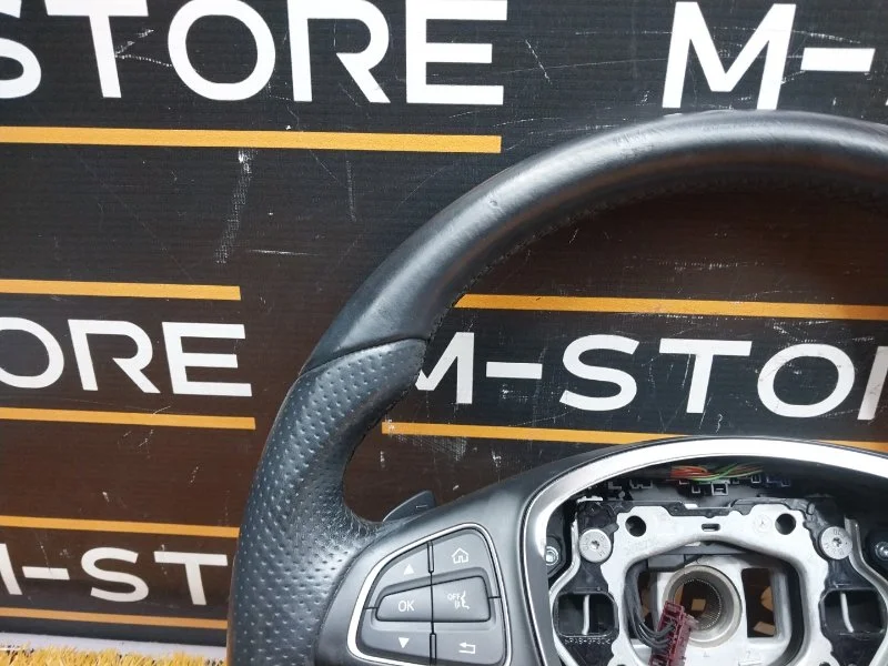 Руль Mercedes-Benz C-Class W205 274.920 2014 - миниатюра 5