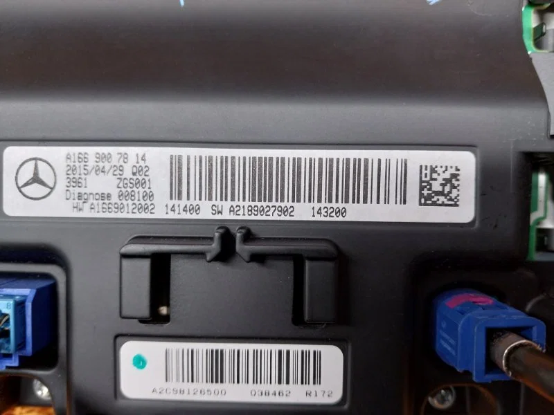 Монитор Mercedes-Benz CLA-Class C117 270.910 2015 - миниатюра 5