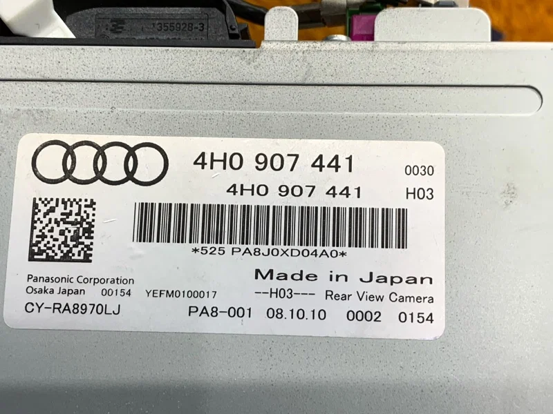 Блок управления камерой задний Audi A8 4H/D4 CDR - миниатюра 5