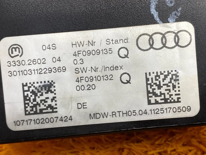 Замок зажигания Audi Q7 4LB CJT 2011 - миниатюра 6