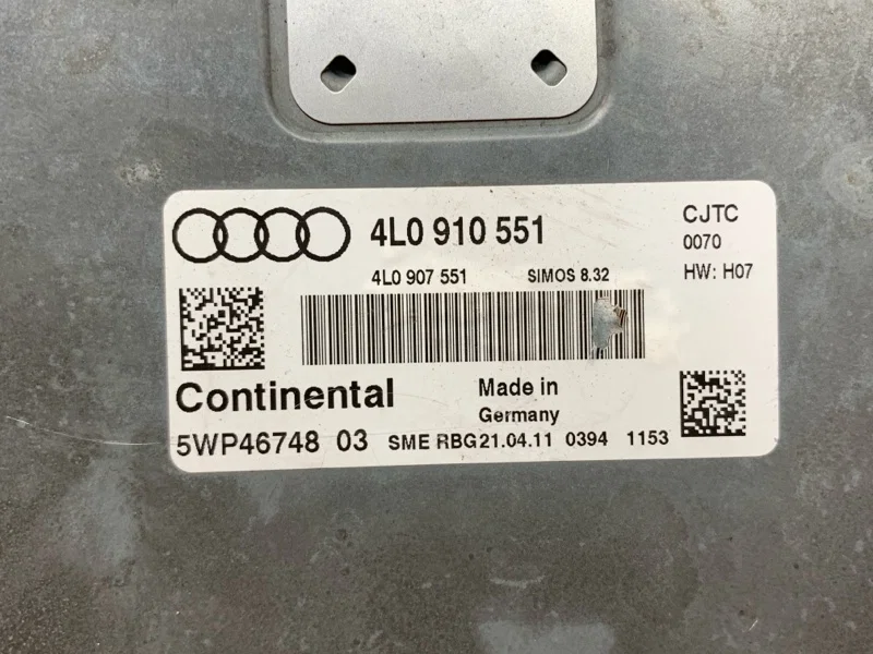Блок управления двс Audi Q7 4LB CJT 2011 - миниатюра 4