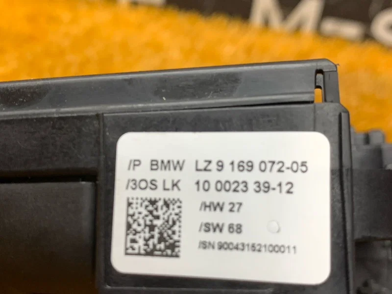Блок подрулевых переключателей BMW X6 E71 N55B30A - миниатюра 10