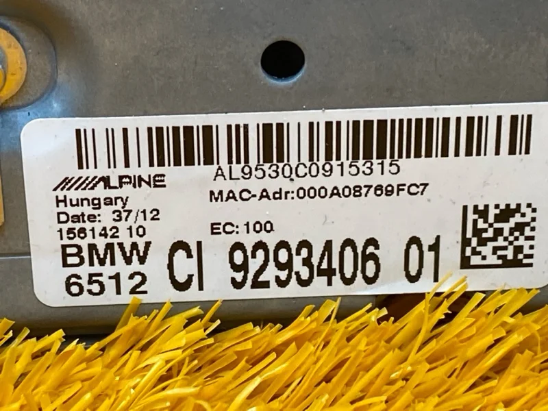 Магнитола BMW X3 F25 N47D20C 2012 - миниатюра 8