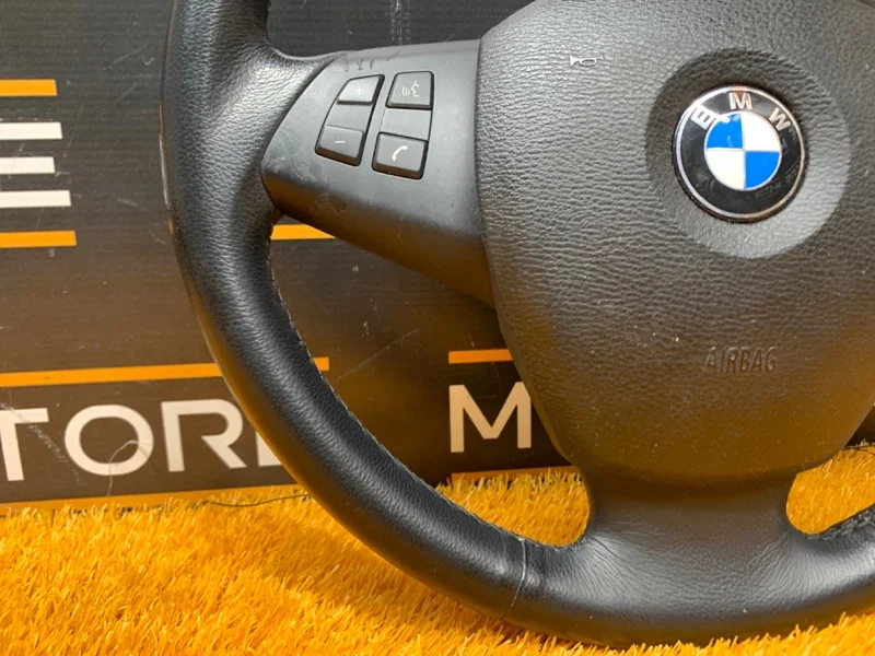 Руль BMW X5 E70 N52B30A 2008 - миниатюра 5