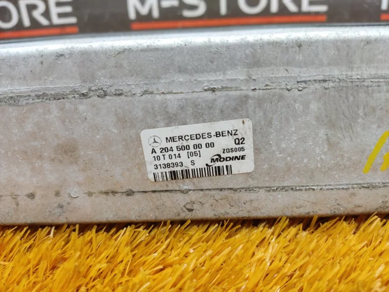 Интеркулер Mercedes-Benz C-Class W204 271.860 2010 - миниатюра 9