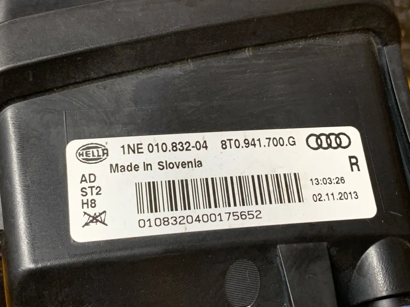 Фара противотуманная правая Audi A5 8T CDN 2013 - миниатюра 8