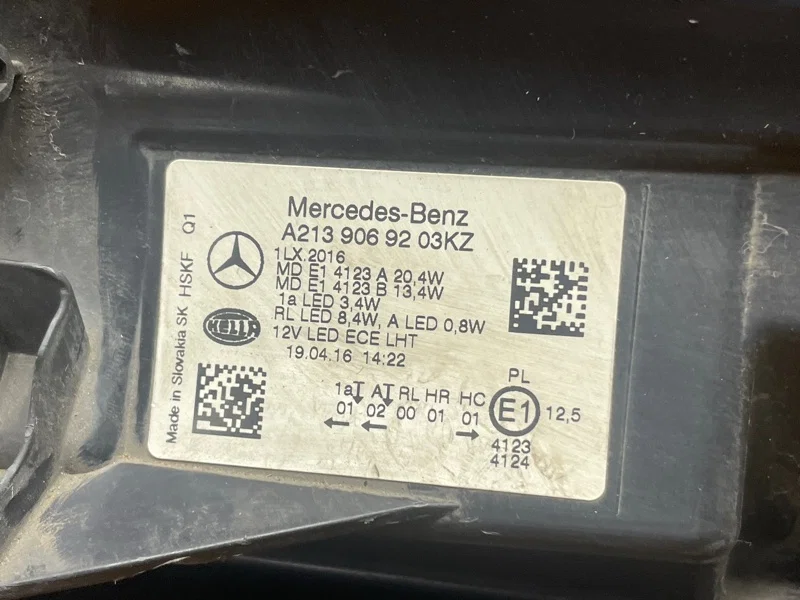 Фара правая Mercedes-Benz E-class W213 274.920 - миниатюра 9