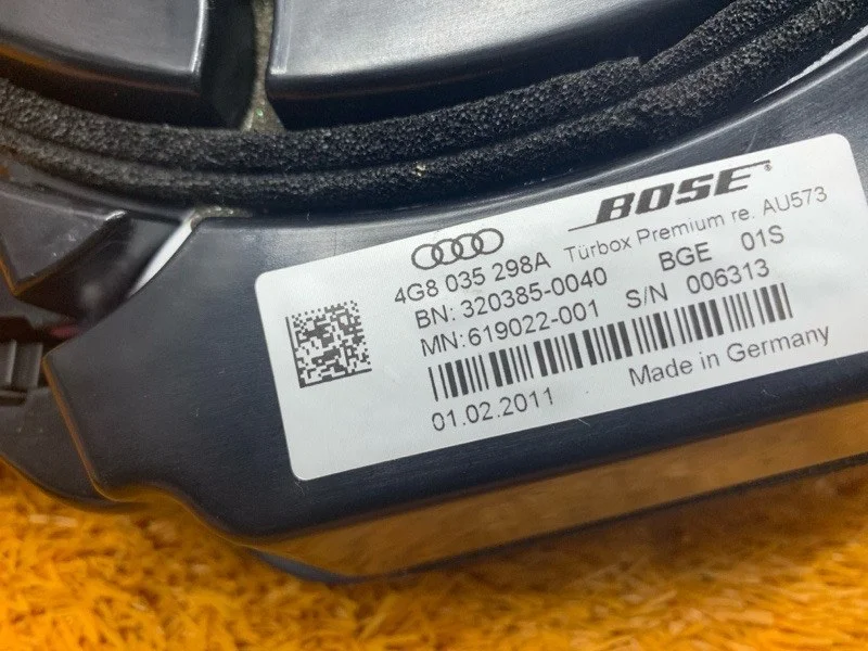 Динамик передний Audi A7 4G CGW 2011 - миниатюра 8