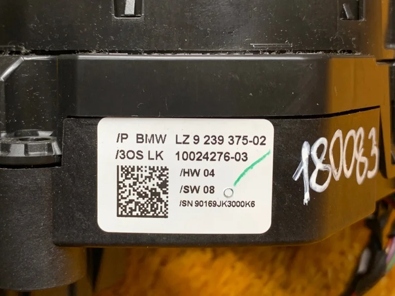 Блок подрулевых переключателей BMW X3 F25 N52B30A - миниатюра 9