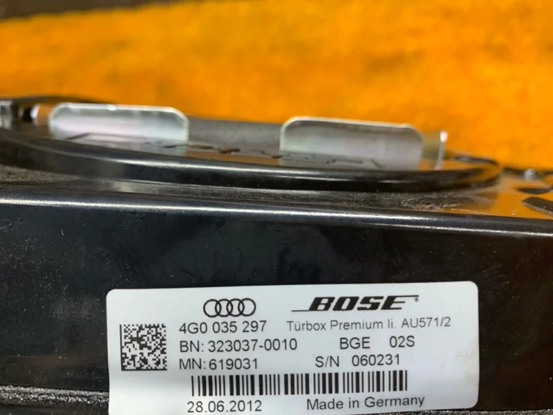 Динамик передний левый Audi A6 C7/4G CHJ 2012 - миниатюра 6