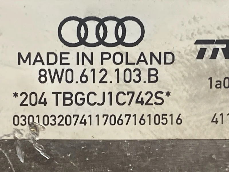 Вакуумный усилитель Audi A4 B9/8W CVK 2016 - миниатюра 8