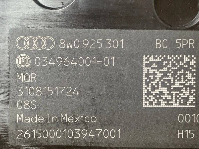Блок кнопок Audi A4 B9/8W CYR 2015 - миниатюра 9