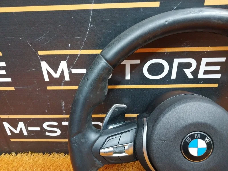 Руль BMW 3-Series F30 N47D20C 2013 - миниатюра 2