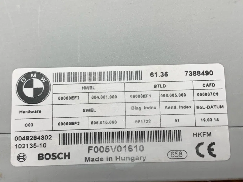 Блок управления крышкой багажника BMW X5 F15 - миниатюра 3