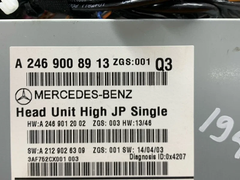 Магнитола Mercedes-Benz A-class W176 270.910 2015 - миниатюра 8