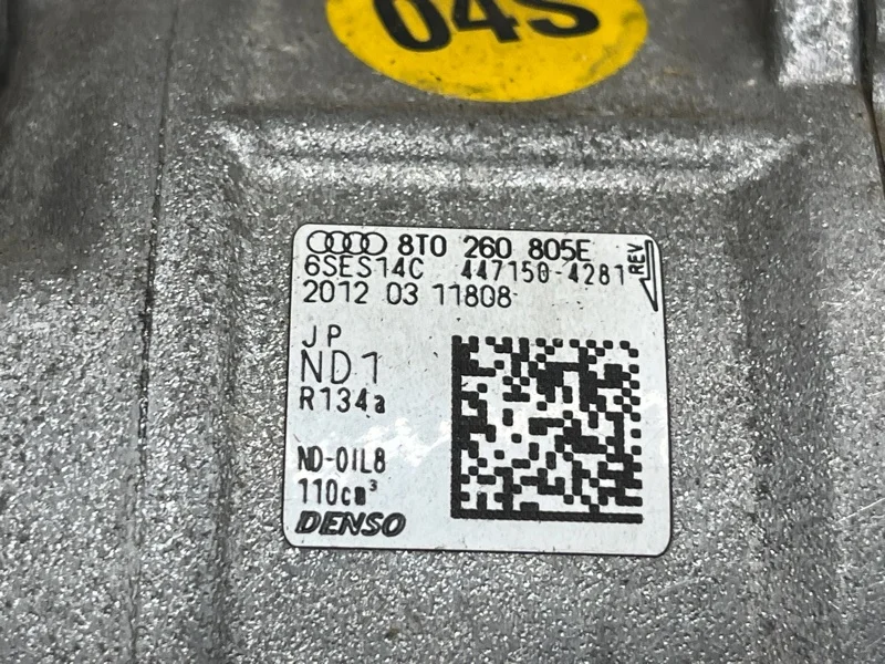 Компрессор кондиционера Audi A4 B8/8K CDN 2012 - миниатюра 7
