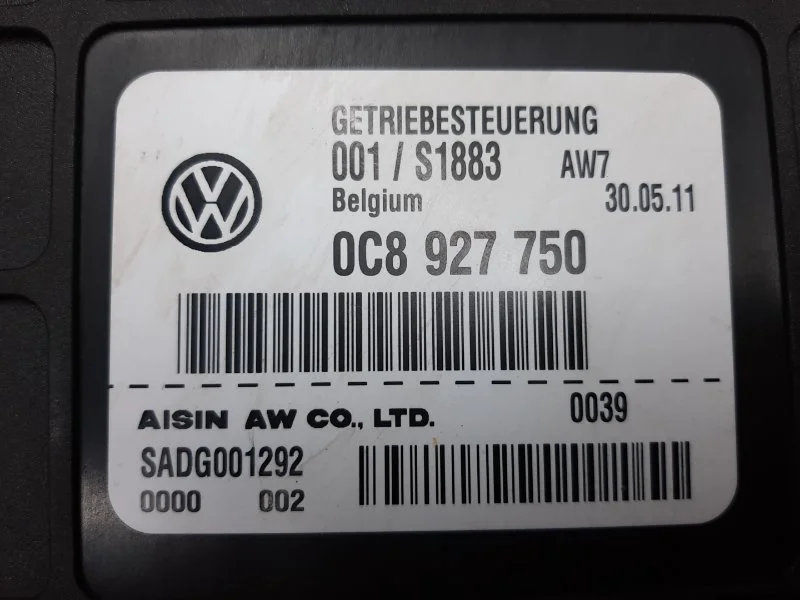 Блок управления АКПП Volkswagen Touareg 7P CGR - миниатюра 3