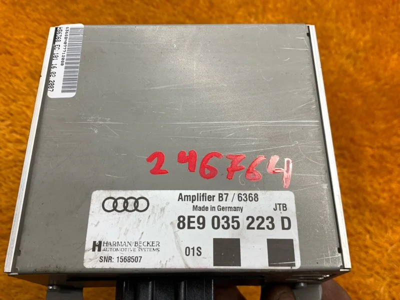 Усилитель звука Audi A4 B7/8E BFB 2007 - миниатюра 5