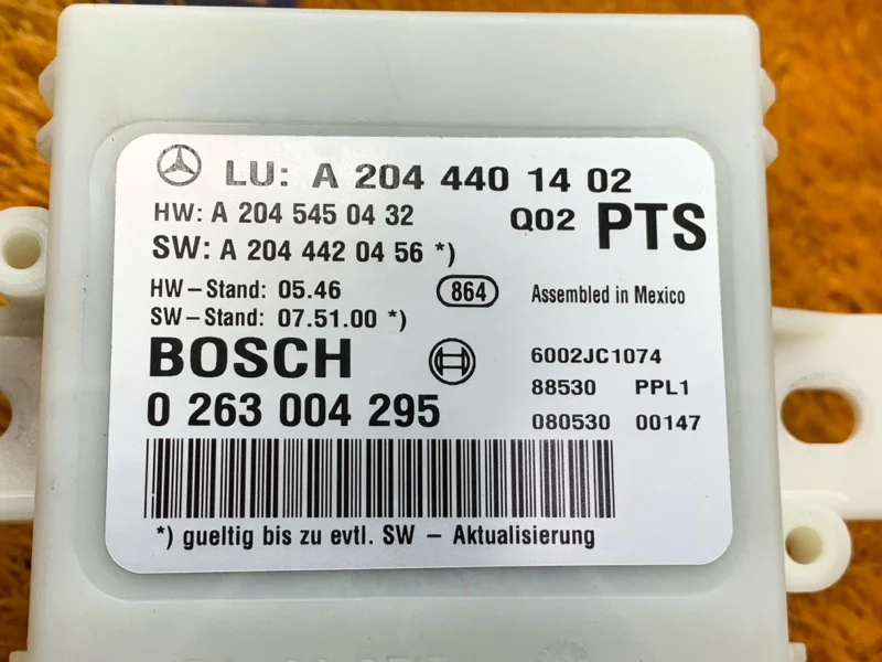 Блок управления парктроником Mercedes-Benz - миниатюра 5