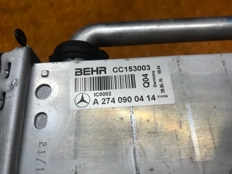 Интеркулер Mercedes-Benz C-Class W205 274.920 - миниатюра 6