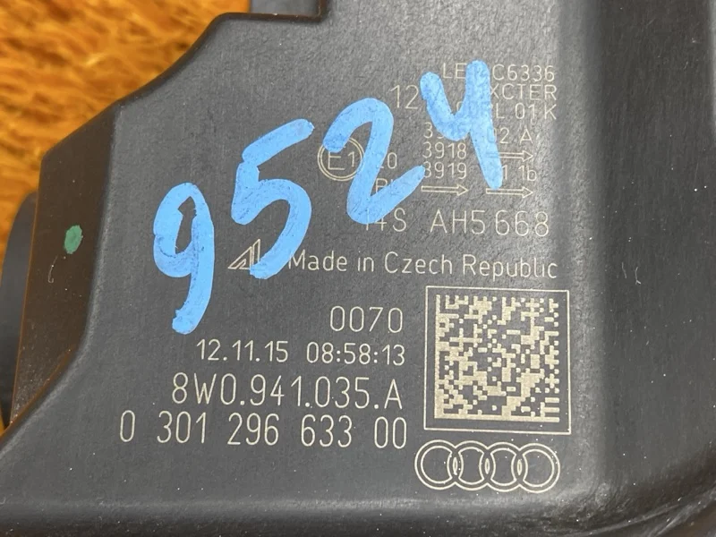 Фара левая Audi A4 B9/8W CVK 2015 - миниатюра 10
