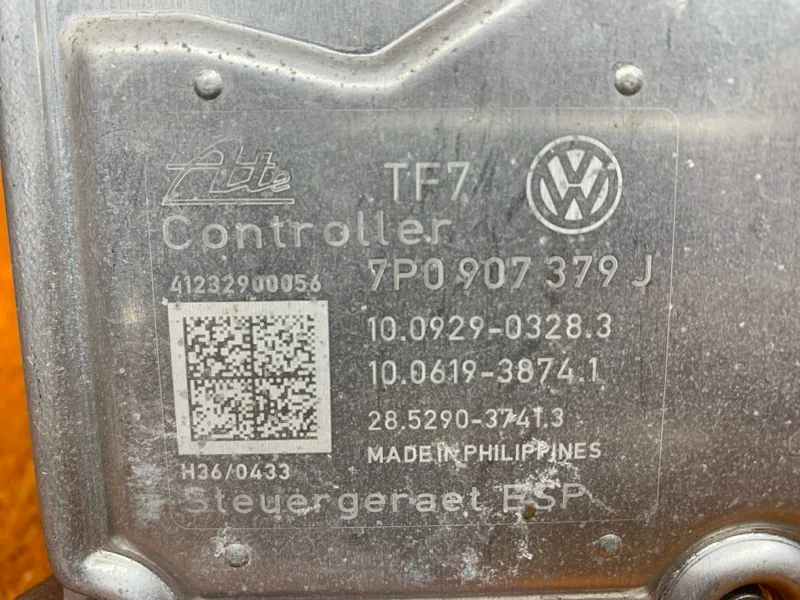 Блок ABS Volkswagen Touareg 7P CGR 2012 - миниатюра 7