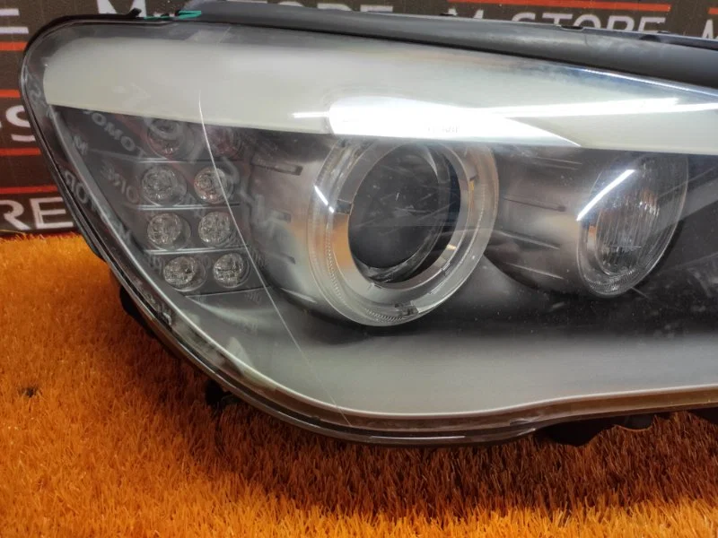 Фара правая BMW 7-Series F01 N63B44A 2009 - миниатюра 3