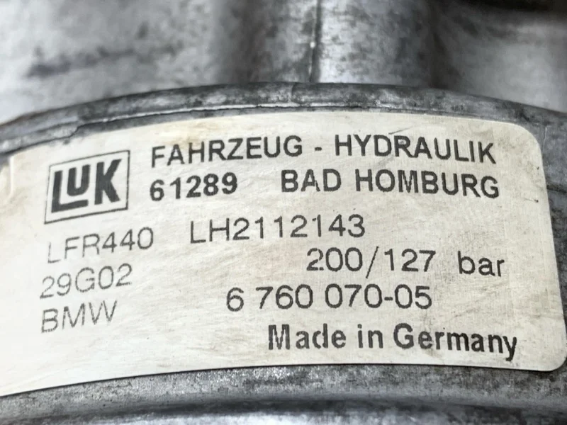 Гидроусилитель BMW 7-Series E66/E65 N62B44A 2002 - миниатюра 9