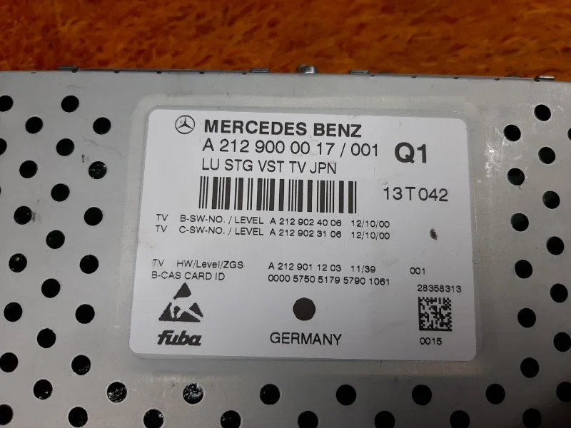 Усилитель звука Mercedes-Benz M-Class W166 276.955 - миниатюра 5
