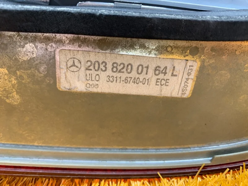Фонарь задний левый Mercedes-Benz C-Class W203 - миниатюра 9