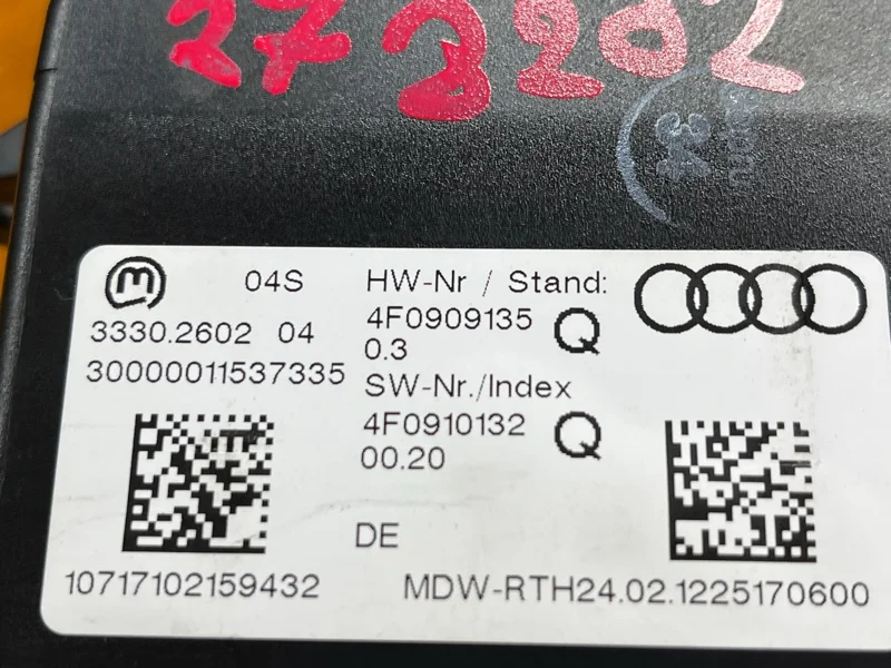 Замок зажигания Audi Q7 4L CJT 2012 - миниатюра 5