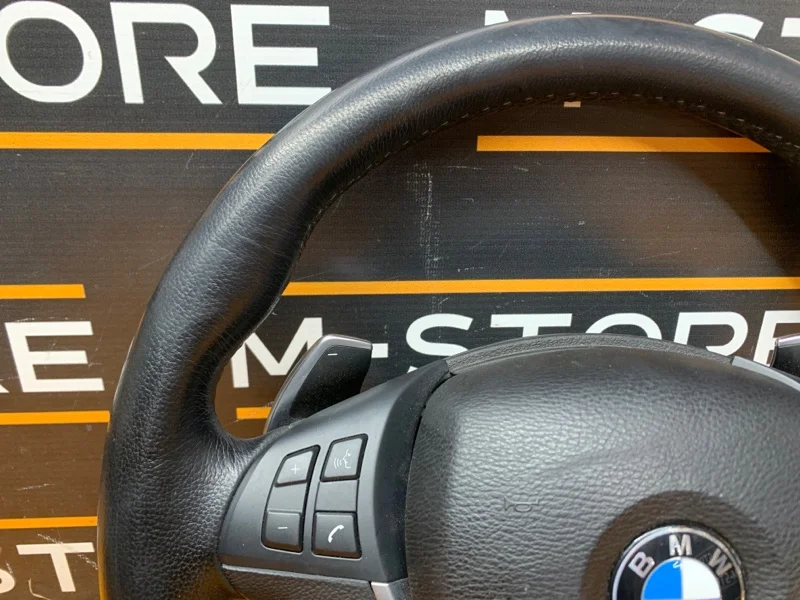 Руль BMW X6 E71 N55B30A 2011 - миниатюра 4