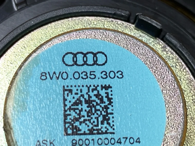 Динамик передний Audi A4 B9/8W CVK 2015 - миниатюра 9