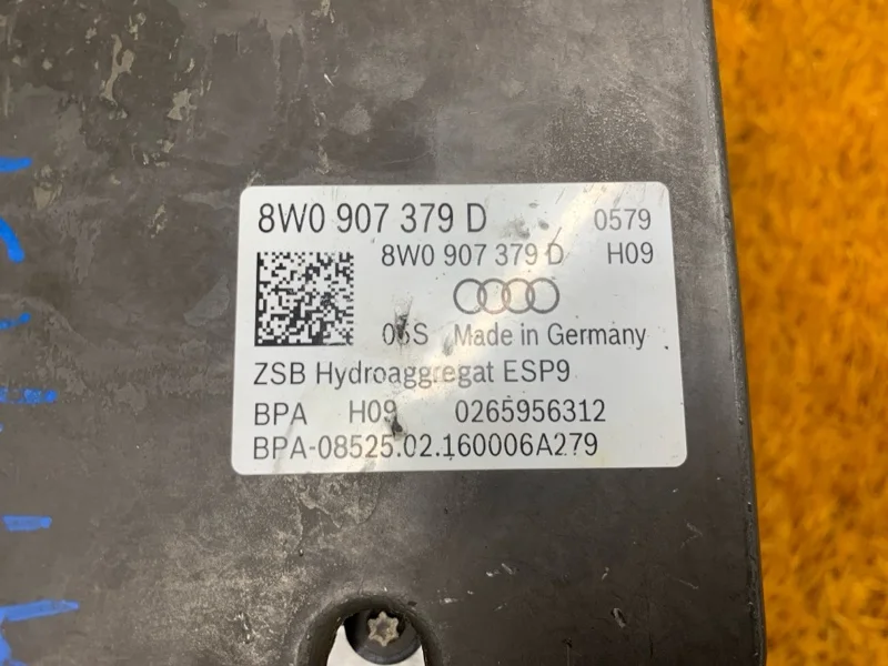 Блок ABS Audi A4 B9/8W CVK 2016 - миниатюра 7