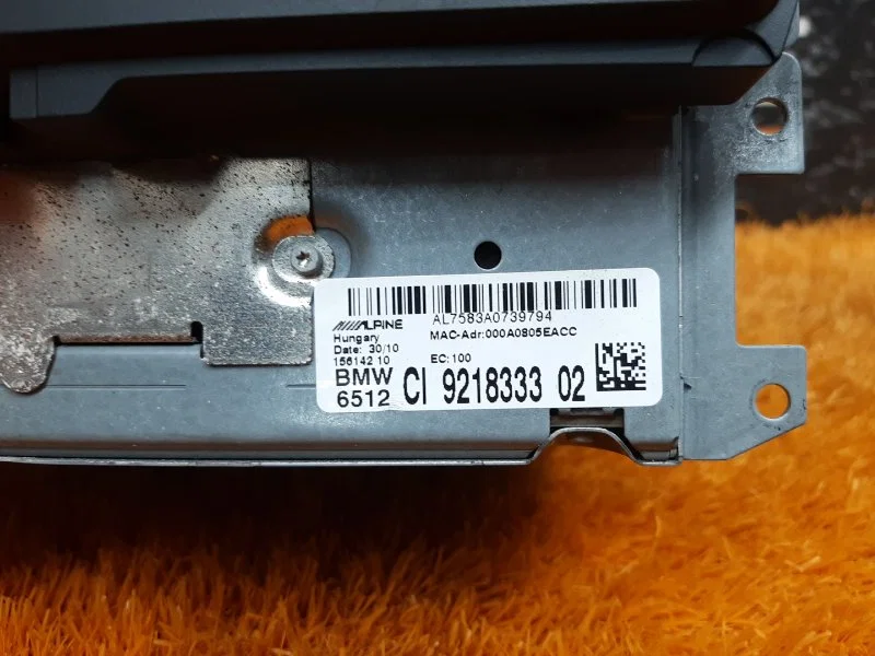 Магнитола BMW X1 E84 N46B20B 2010 - миниатюра 8