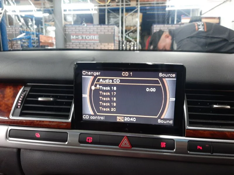 Монитор Audi A8 4E/D3 BVJ 2008 - миниатюра 8