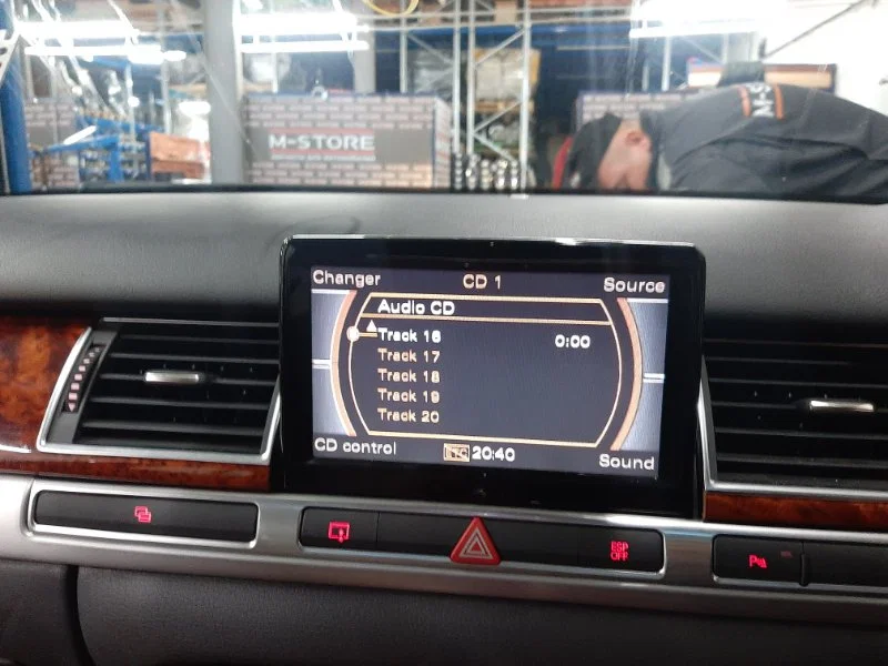 Монитор Audi A8 4E/D3 BVJ 2008 - миниатюра 8