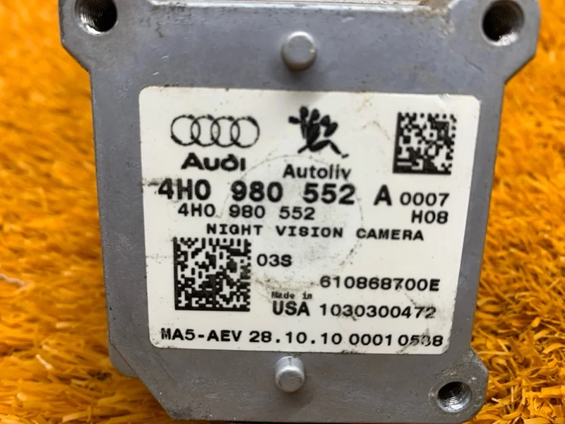 Камера ночного видения передняя Audi A8 4H/D4 CDR - миниатюра 7