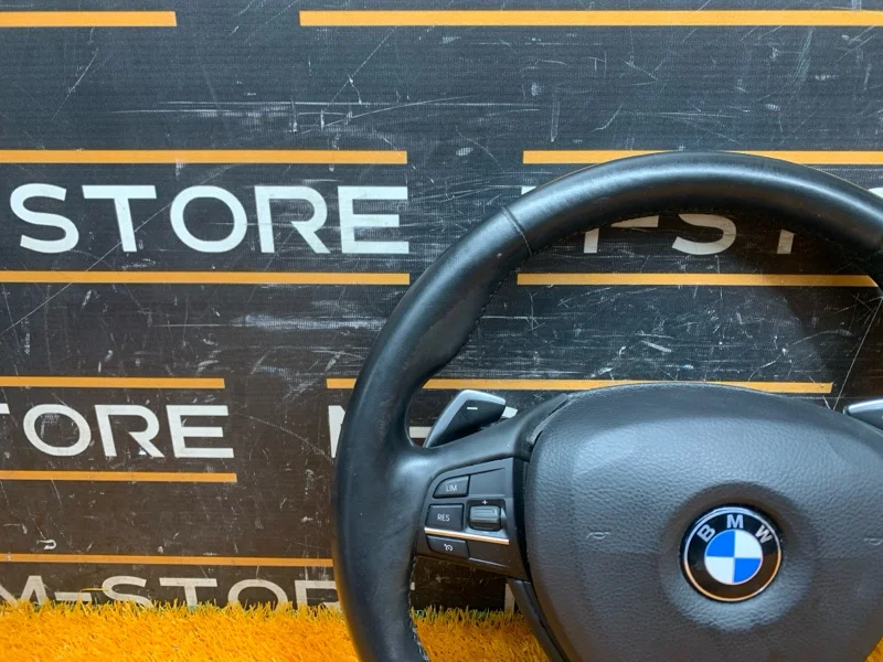 Руль BMW 6-Series F06 N55B30A 2013 - миниатюра 6